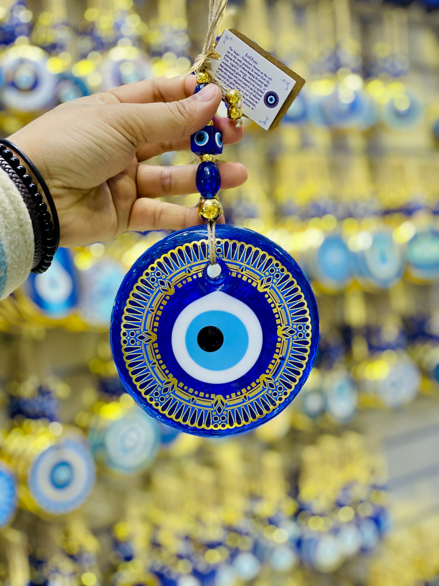 Blue Eye Beads,Christmas Ornaments,Wall Hanging,Home decorations With Love And Charm Buy Nazar
