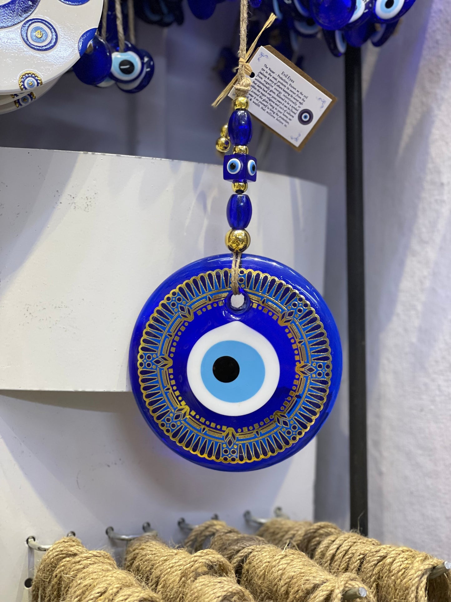 Blue Eye Beads,Christmas Ornaments,Wall Hanging,Home decorations With Love And Charm Buy Nazar