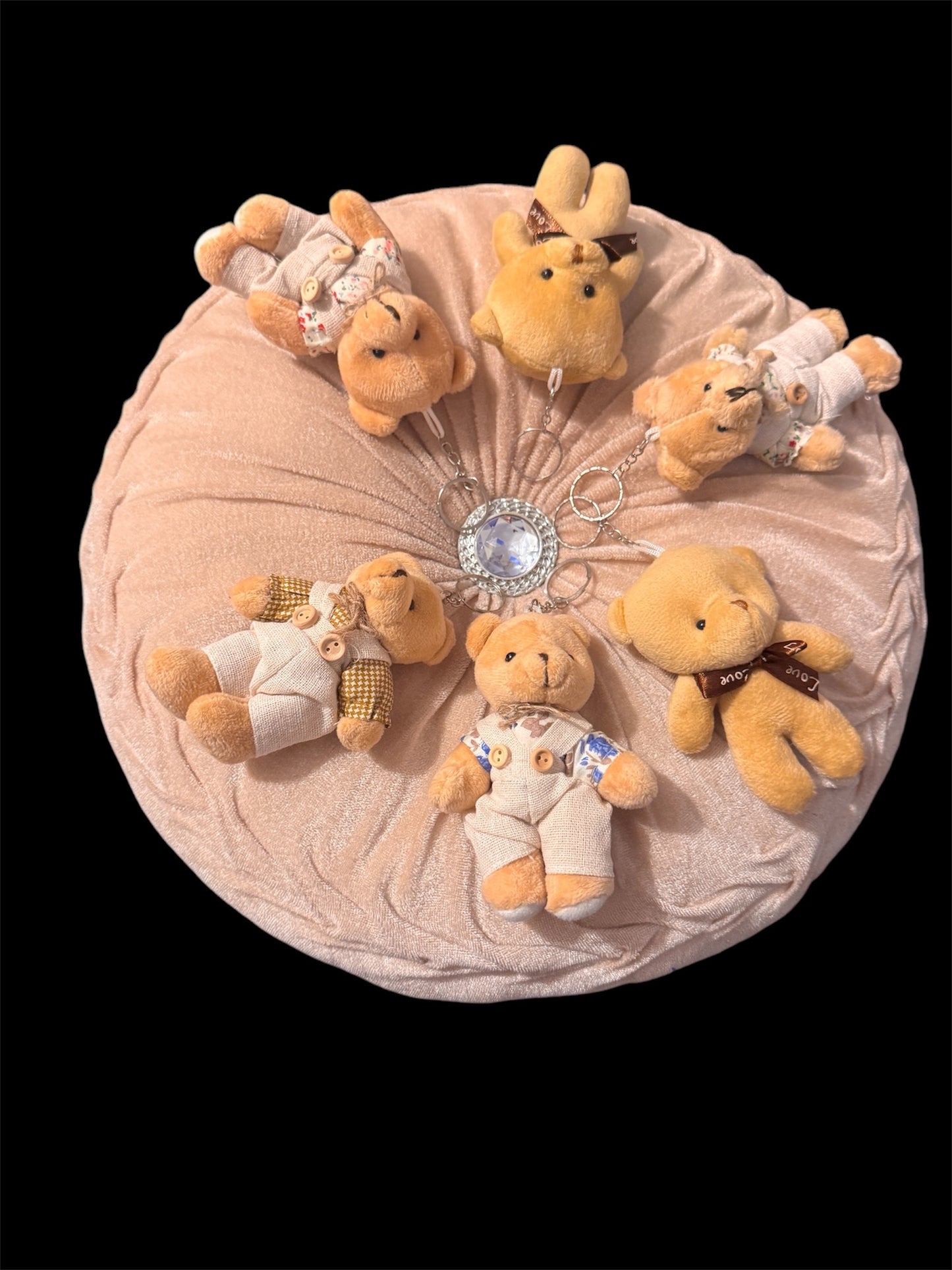 Teddy Bear Keychain | Teddy Bear Keychain Set | Tradition Swap