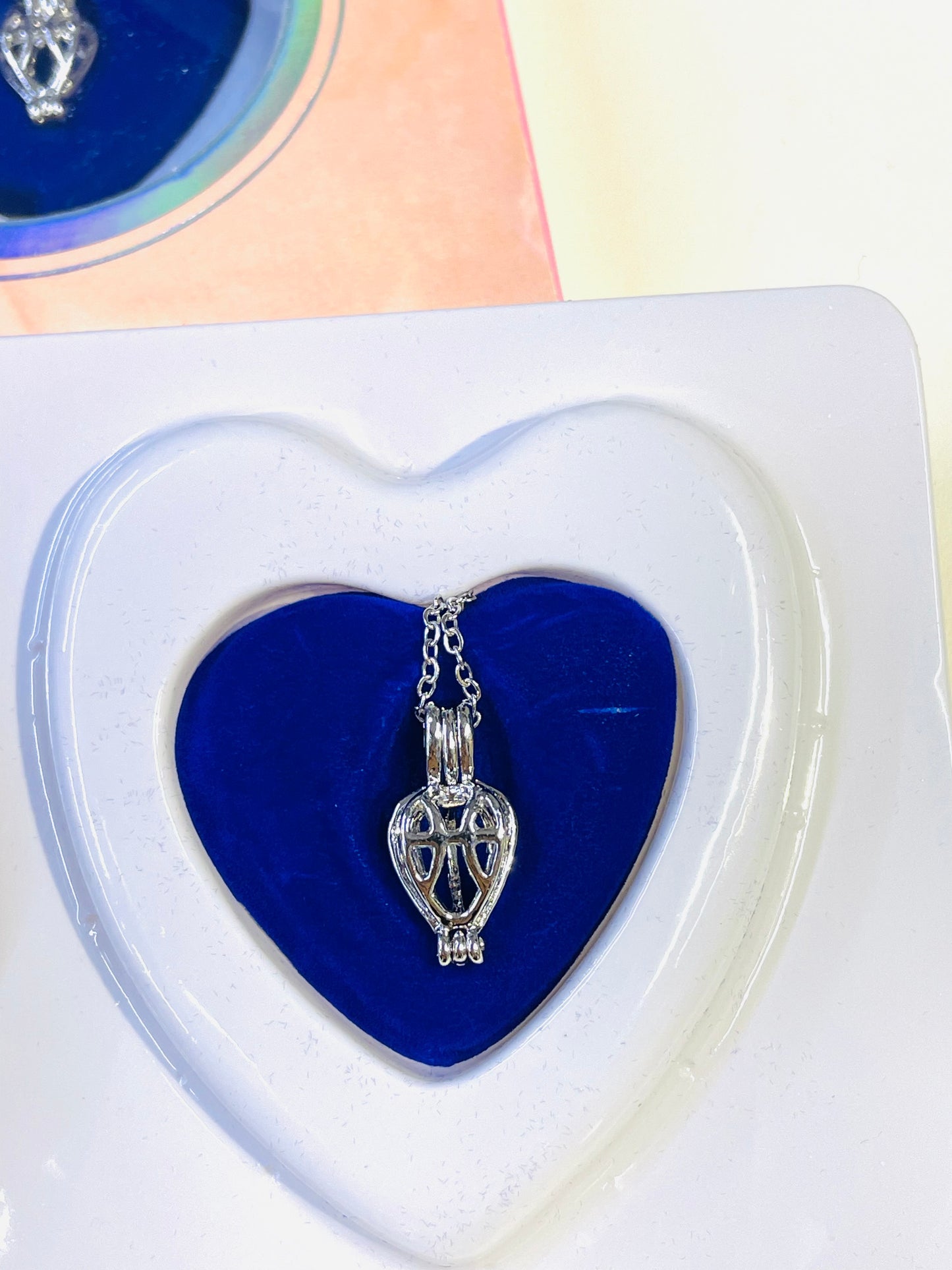 Live Pearl Experience: Unveil a Genuine Pearl Hidden in a Real Shell,Heart Pendant Pearl Necklace, Meaningful Jewelry Gift, Wish Pearl Necklace Kit
