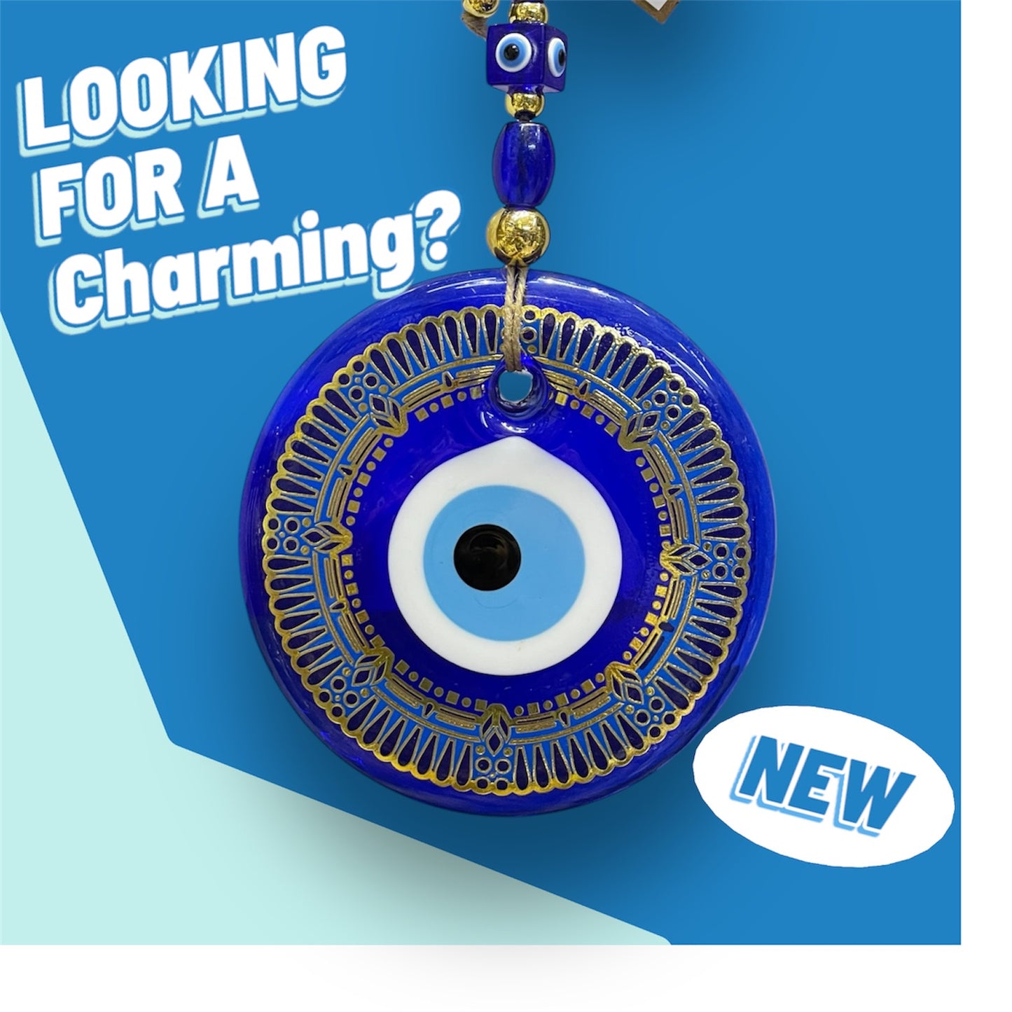 Blue Eye Beads,Christmas Ornaments,Wall Hanging,Home decorations With Love And Charm Buy Nazar