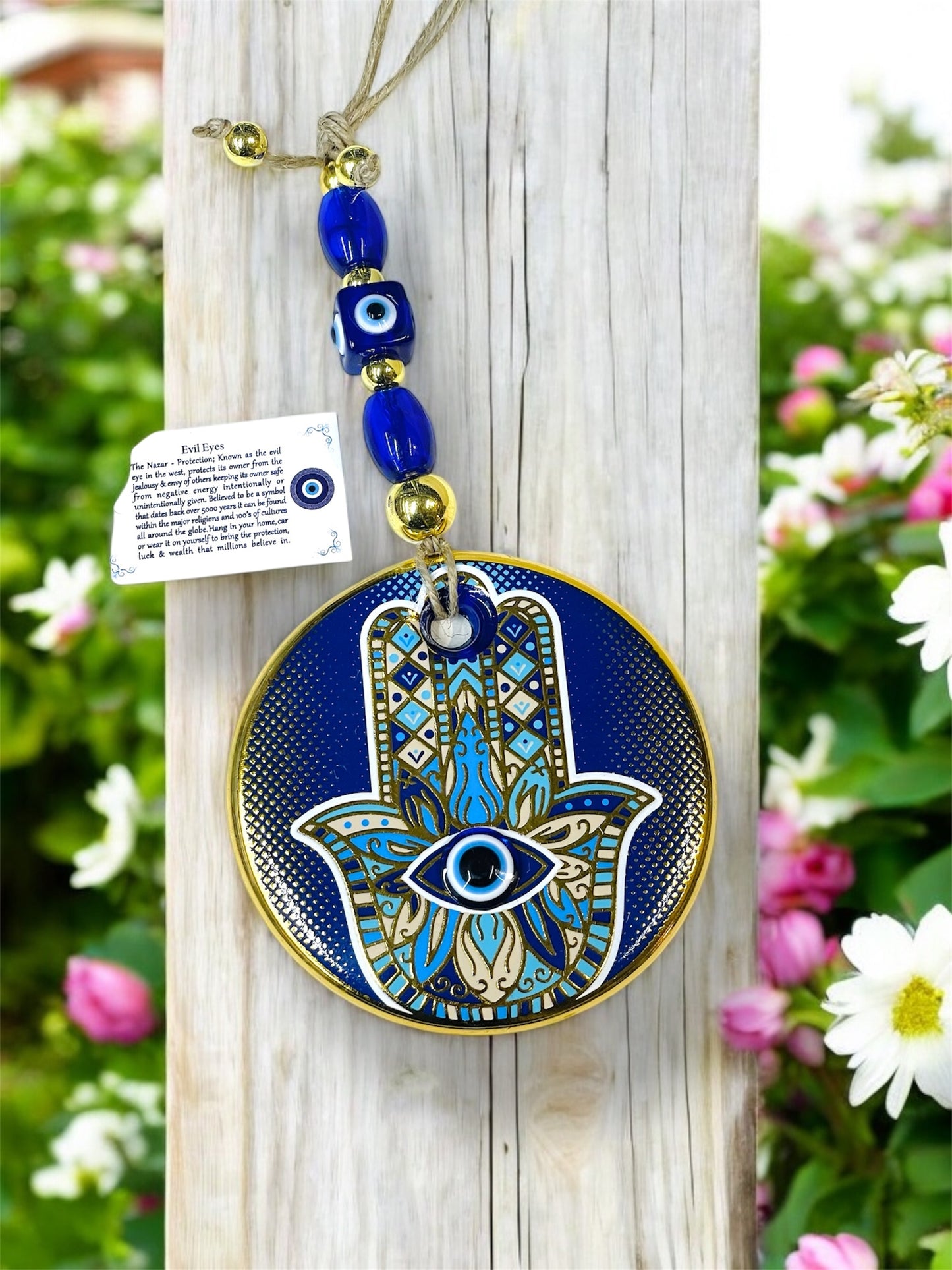 Hamsa Hand Valentine’s Gift,Evil Eye Protection Charm, Romantic Hamsa Home Decor,Spiritual Love Gift,Hamsa Wall Hanging,Lucky Charm for Love
