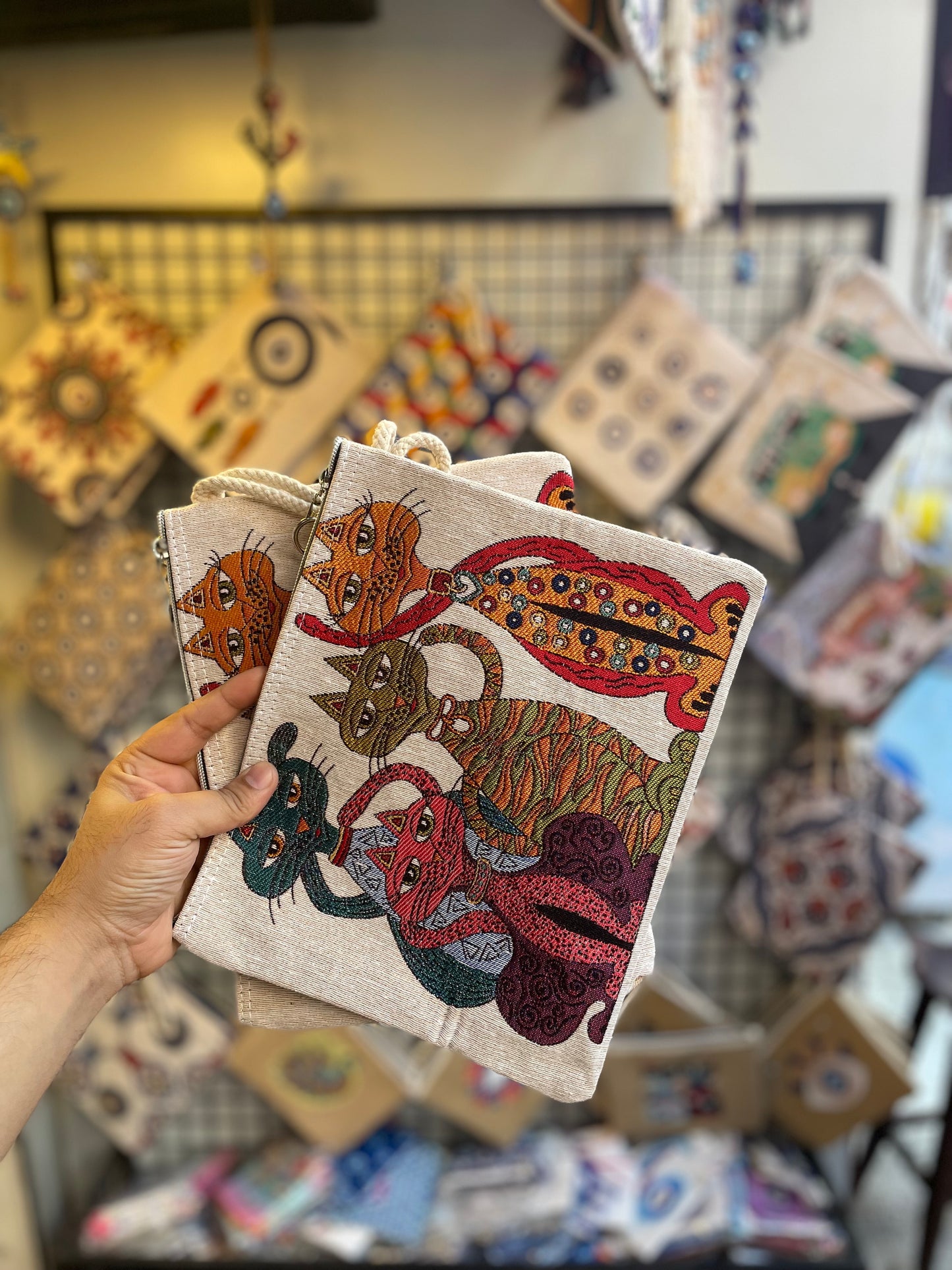 Cat-Themed Tapestry Bags | Tapestry Bags | Tradition Swap