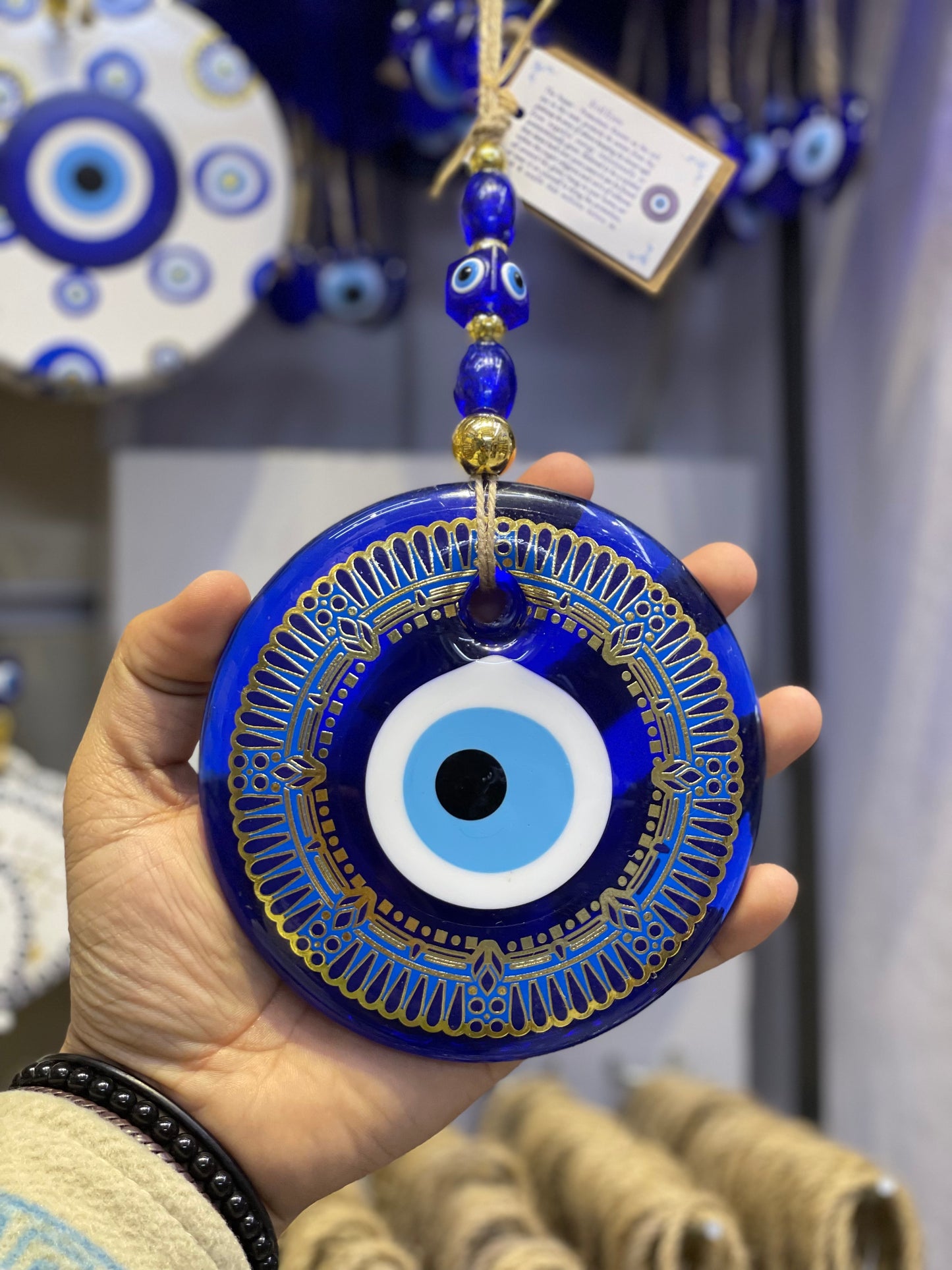 Blue Eye Beads,Christmas Ornaments,Wall Hanging,Home decorations With Love And Charm Buy Nazar
