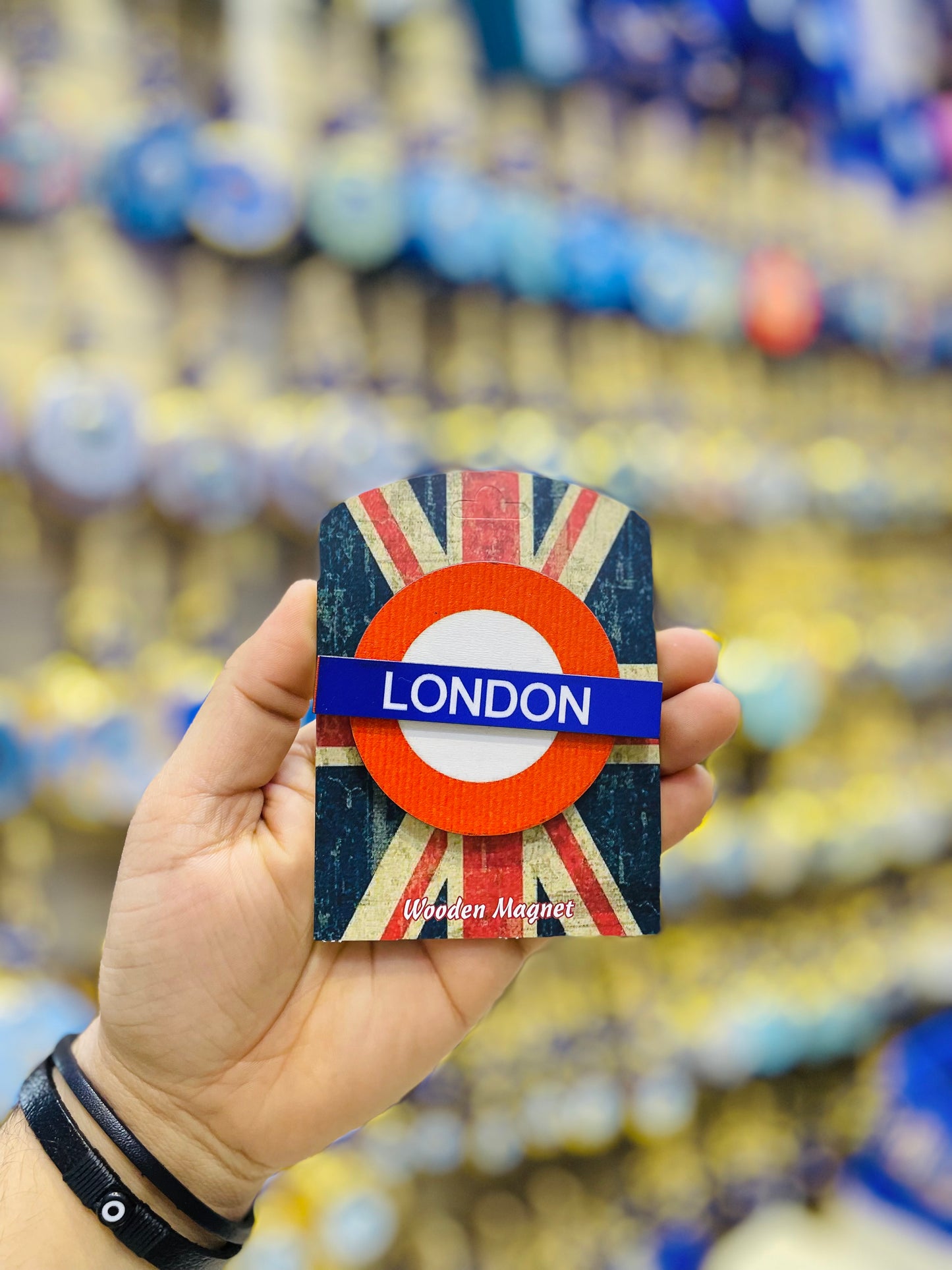 Iconic London Subway Magnet