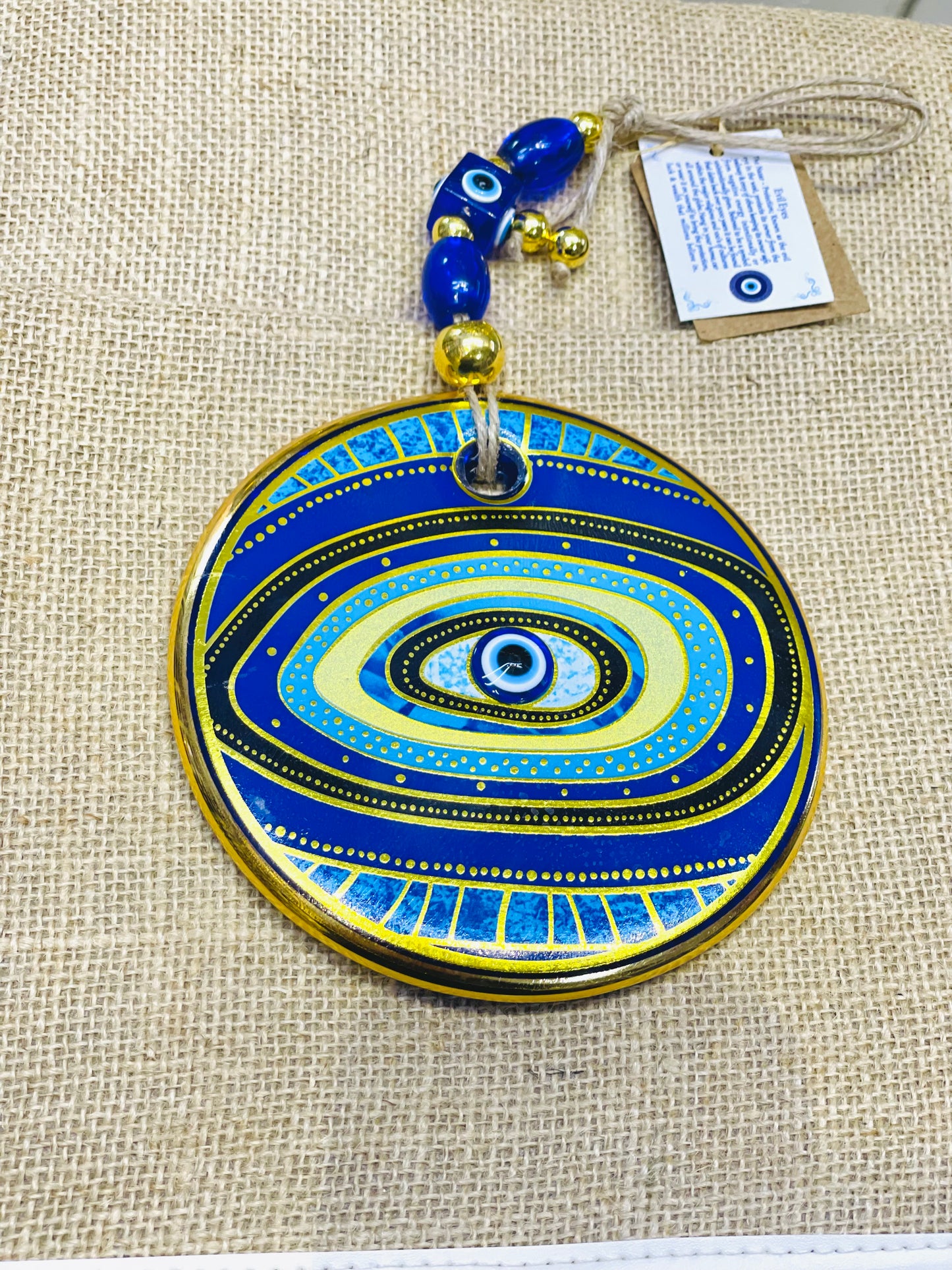 Gold Stunning Christmas Charm And Unique Good Luck Gift Wall Hanging
