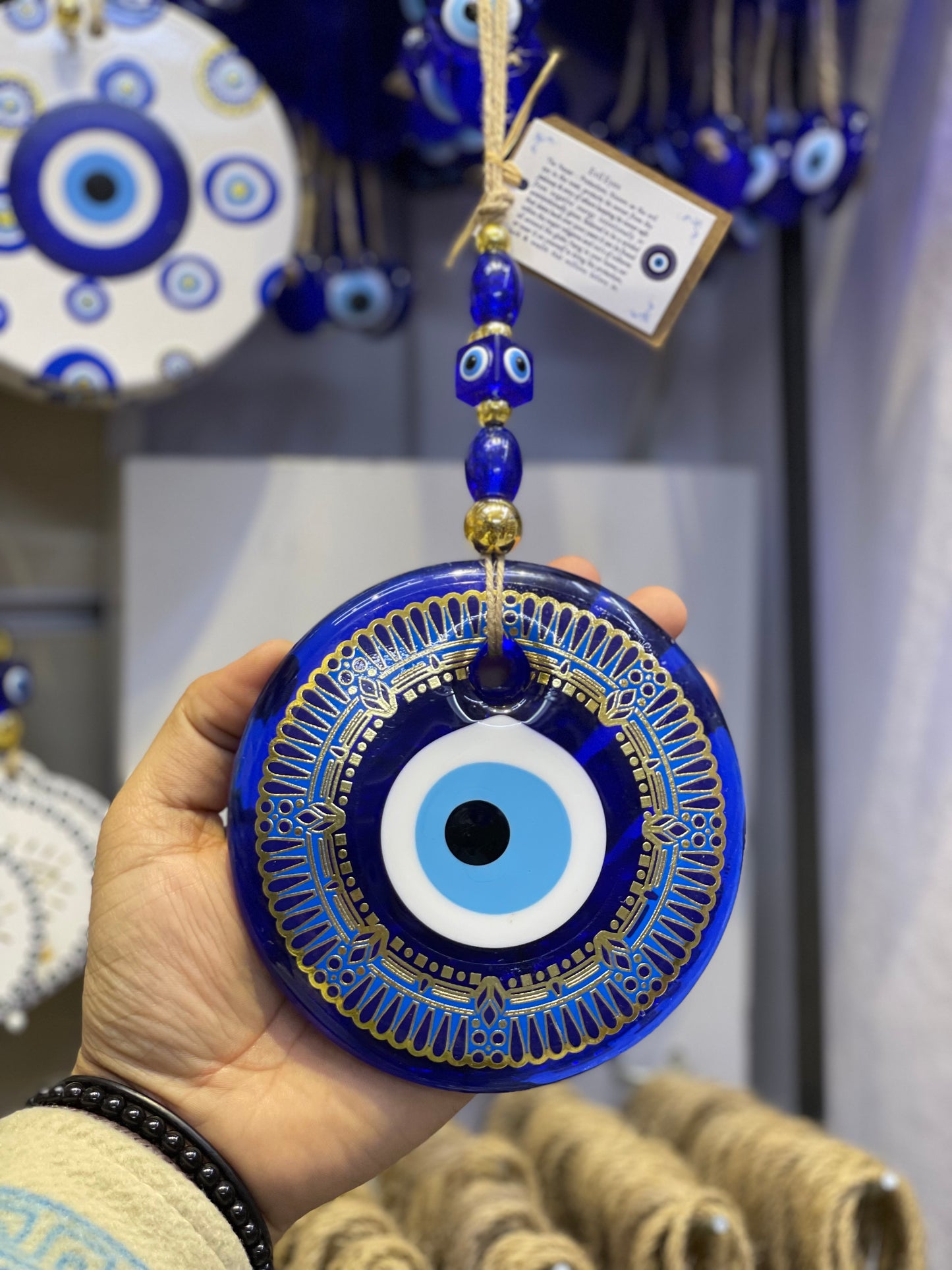 Blue Eye Beads,Christmas Ornaments,Wall Hanging,Home decorations With Love And Charm Buy Nazar