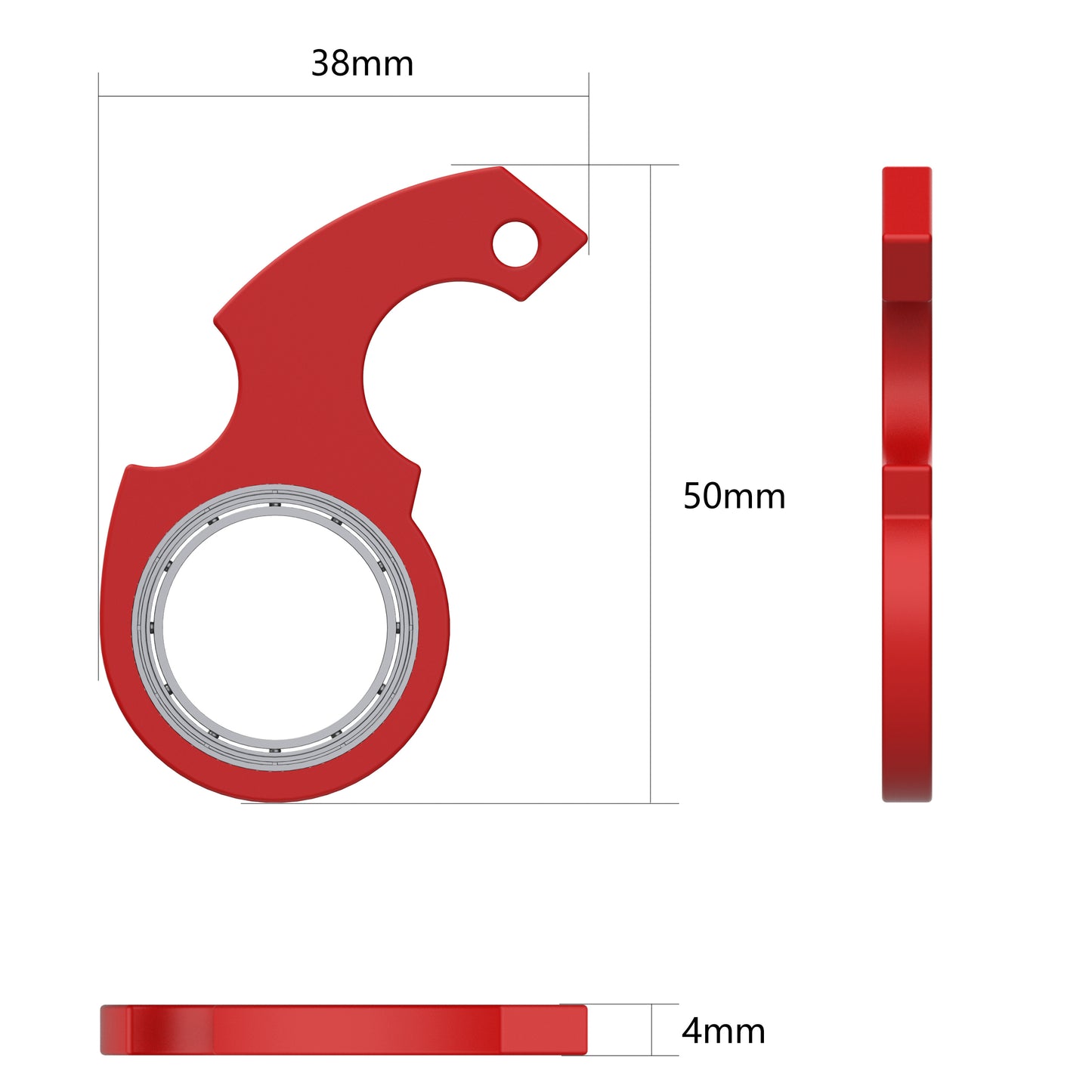 Spinner Toy Keychain | Fidget Spinner Keychain | Tradition Swap