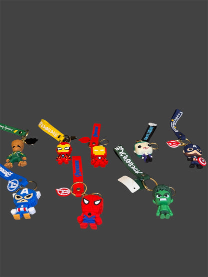 Marvel Heroes Keychain | Mini Heroes Keychain | Tradition Swap