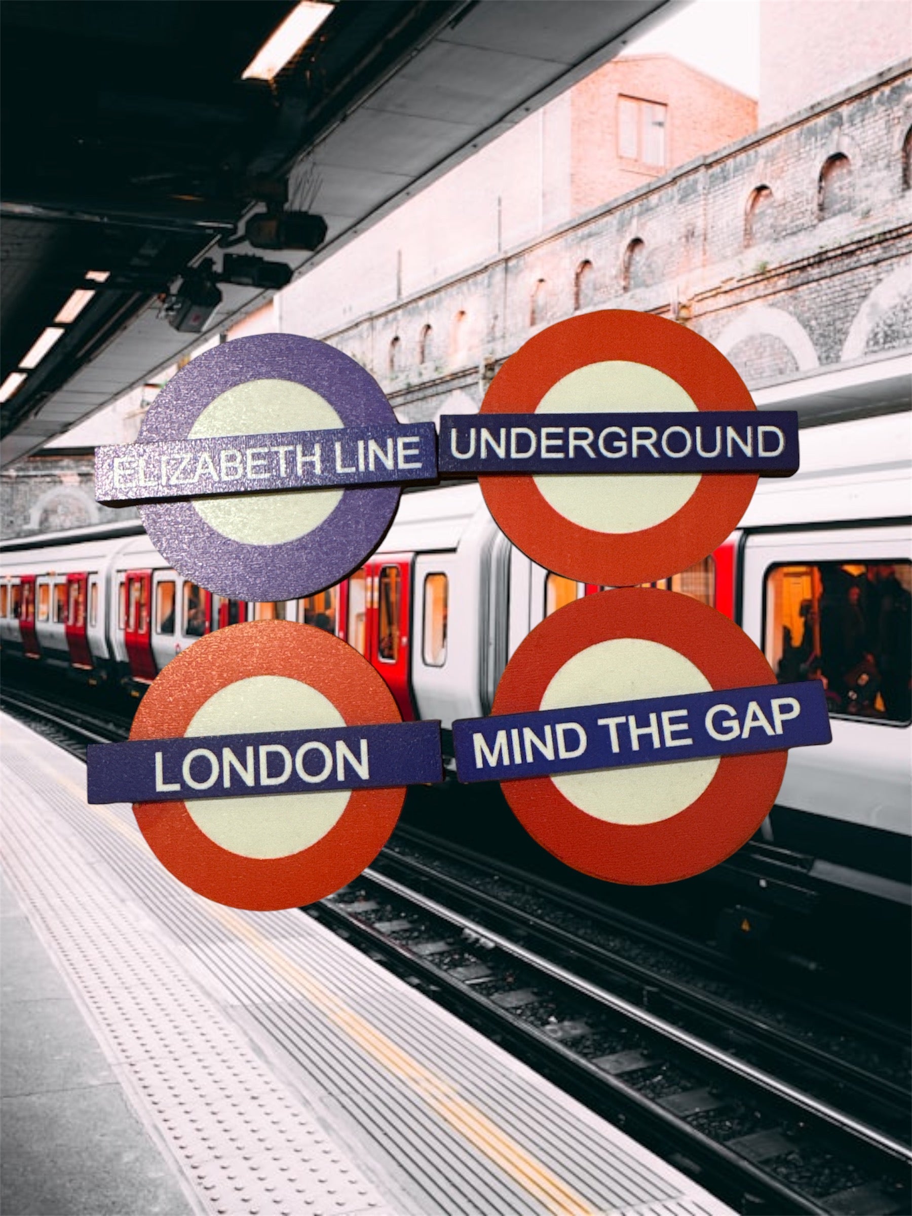 London Underground Magnet | London Subway Magnet | Tradition Swap