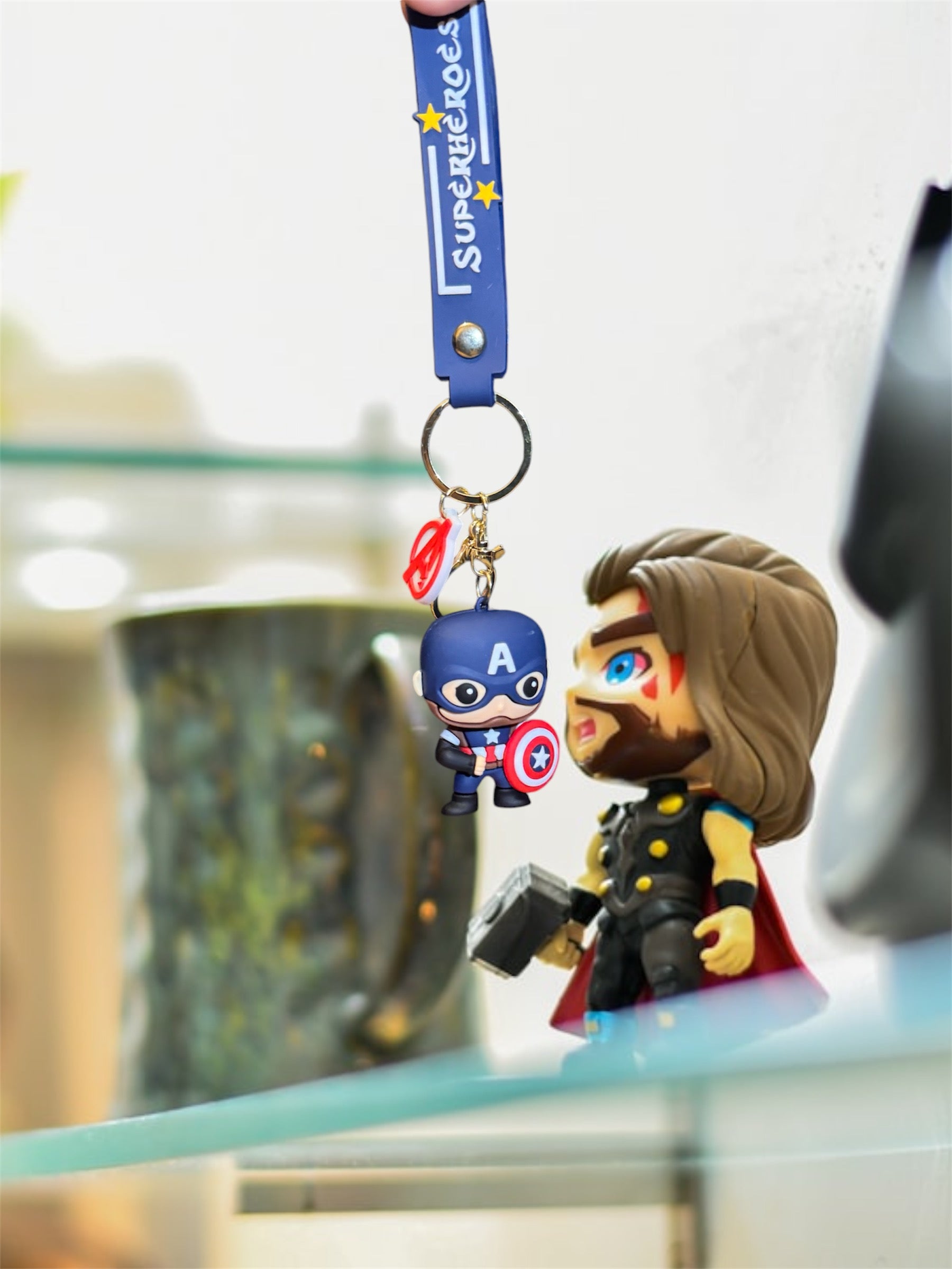 Marvel Heroes Keychain | Mini Heroes Keychain | Tradition Swap