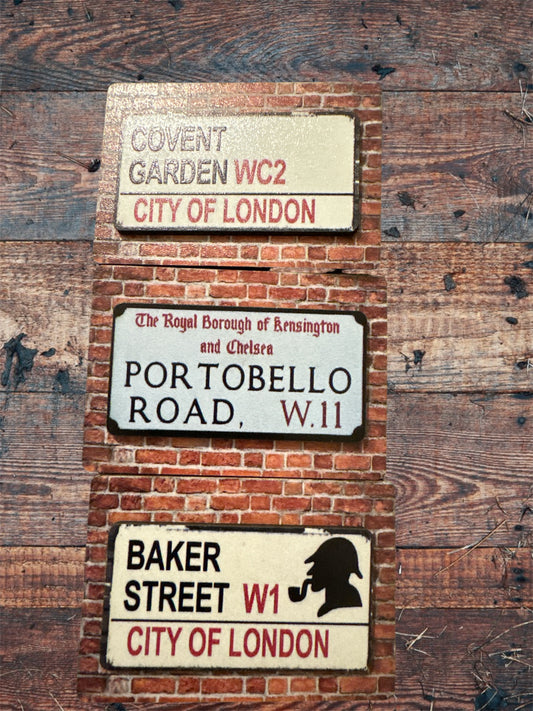 London Street Signs Magnet | Street Signs Magnet | Tradition Swap